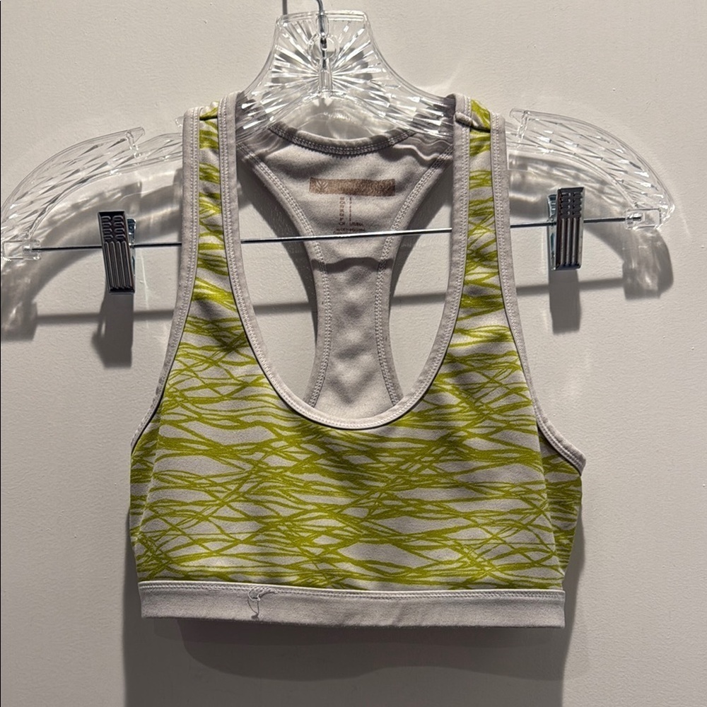 Forever 21 Green Racerback Sports Bra